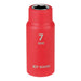 Draper XP1000 VDE Socket, 1/4" Sq. Dr., 7mm Draper - Town Tools