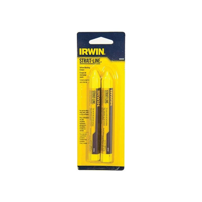 Irwin® Strait-Line® Crayon Yellow (Card 2) IRWIN® STRAIT-LINE® - Town Tools