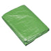 Sealey Tarpaulin 2.44 x 3.05m Green TARP810G Sealey - Town Tools 