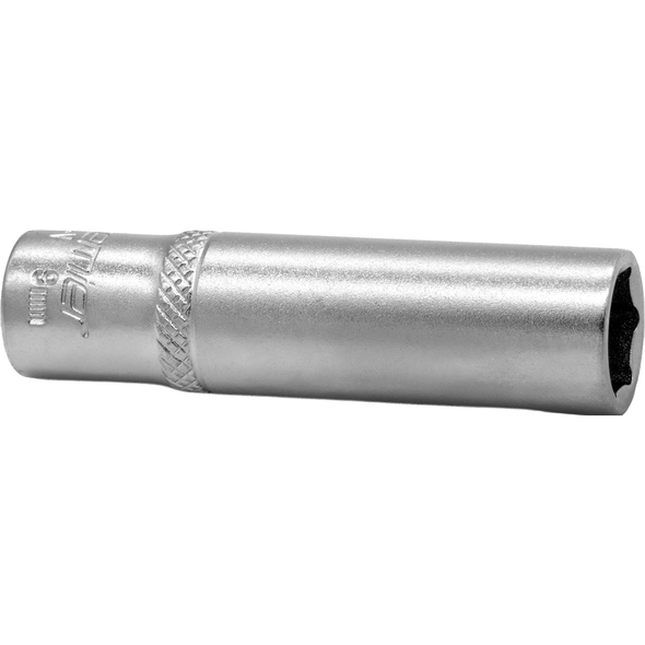 Sealey 1/4"Dr Deep Socket 9mm (Micro Satin Finish)