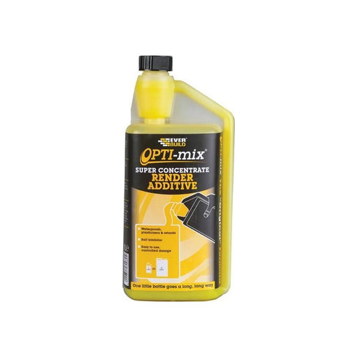 Everbuild Sika Opti-Mix 3-in-1 Render Additive 1 Litre Everbuild Sika - Town Tools