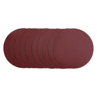 Draper Sanding Discs, 125mm, Hook & Loop, 240G (Pack of 10) 03156