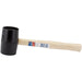 Draper Hardwood Shaft Rubber Mallet, 620g/24oz 78614 Draper - Town Tools 