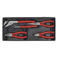 Sealey Tool Tray with Pliers Set 4pc TBT02