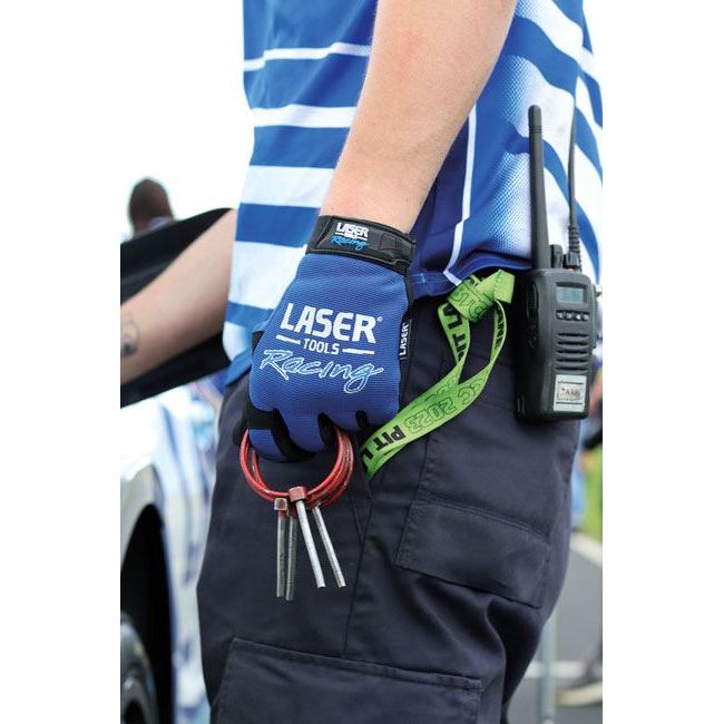 Laser Laser Tools Racing Mechanics Gloves - Large 8708 Laser - Town Tools 