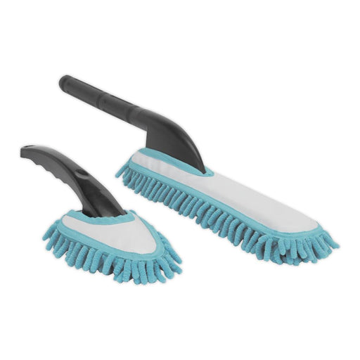 Sealey Microfibre Brush Set 2Pc Sealey - Town Tools 