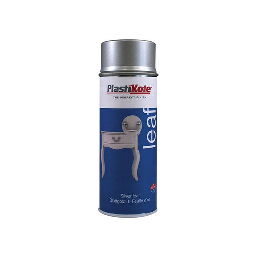 Plastikote Leaf Spray Silver 400ml PlastiKote - Town Tools