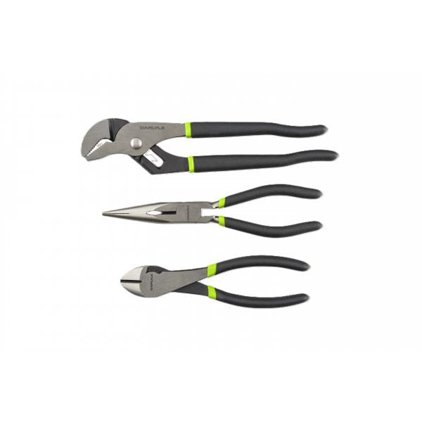 Carlyle Tools 3 Pc Plier Set