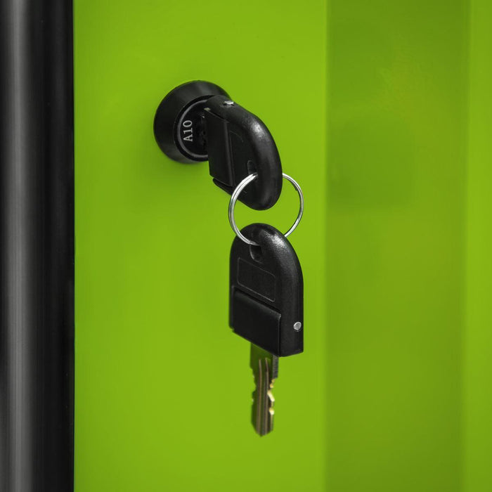 Superline Pro Superline PRO Black Edition Side Locker with Castors 1864mm Superline Pro - Town Tools 