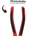 Teng Tools Bent Long Nose Plier TPR Grip 210mm Teng Tools - Town Tools 