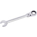 Draper HI-TORQ Metric Flexible Head Ratcheting Combination Spanner, 24mm Draper - Town Tools 