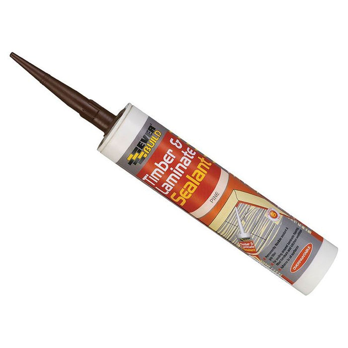 Everbuild Sika Timber & Laminate Sealant Pine 290ml Everbuild Sika - Town Tools