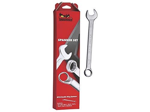 Teng Tools Combination Spanner Set 8-19 mm 12 Pieces Teng Tools - Town Tools 