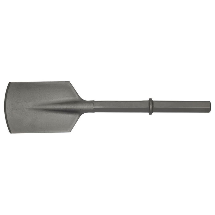 Sealey Clay Spade 140 x 570mm 1-1/4"Hex Q1CS Sealey - Town Tools 