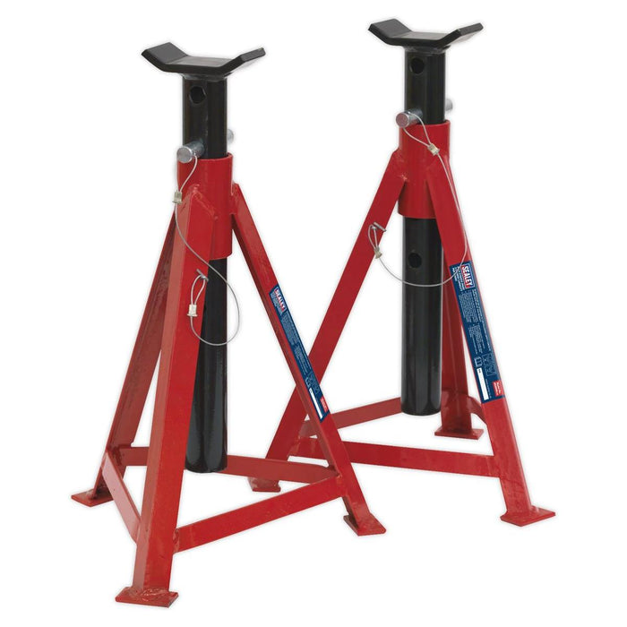 Sealey AXLe Stands (Pair) 2.5 Tonne Capacity per Stand Medium Height AS3000