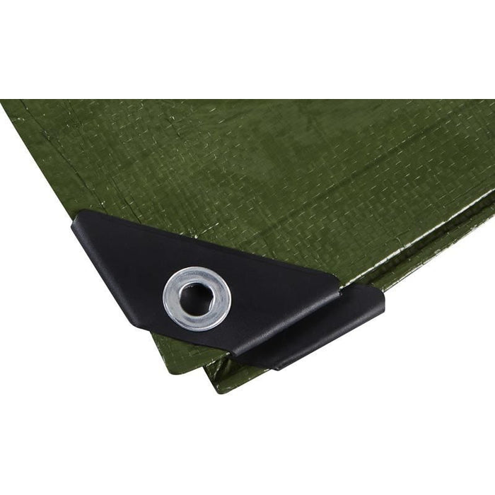 Bluespot Tools Green Tarpaulin 2.7 x 1.8m BlueSpot Tools - Town Tools