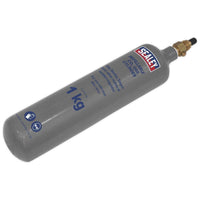 Sealey Gas Cylinder Refillable Carbon Dioxide 1kg CO2/1KG