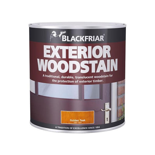 Blackfriar Traditional Exterior Woodstain Golden Teak 1 litre Blackfriar - Town Tools