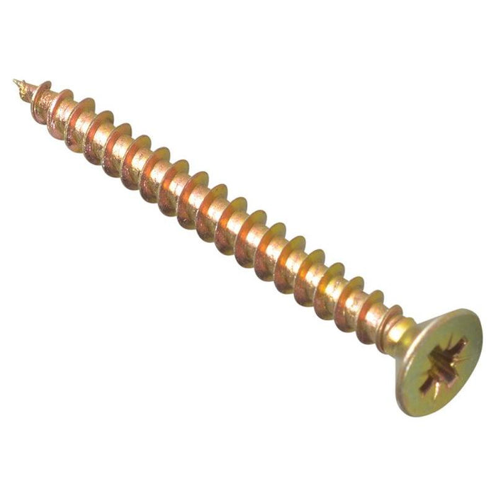 Forgefix Multi-Purpose Pozi Compatible Screw CSK ST ZYP 5.0 x 50mm Box 200 ForgeFix - Town Tools
