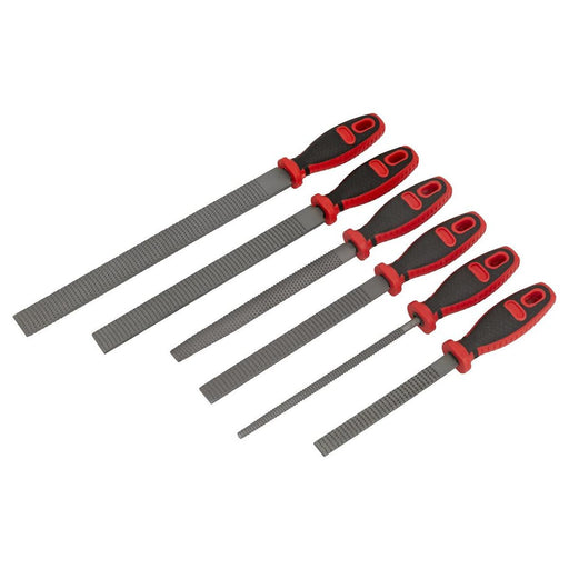 Sealey Premier Premier Rasp File Set 6pc AKR06 Sealey Premier - Town Tools 