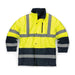 Tough Grit Hi-Vis 2-Tone Waterproof Jacket Yellow/Navy M Tough Grit - Town Tools 