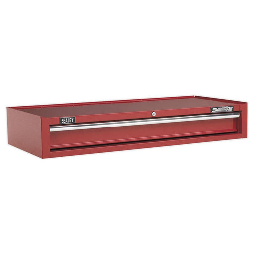 Sealey Mid-Box 1 Drawer with Ball-Bearing Slides Heavy-Duty- Red AP41119 Sealey - Town Tools 