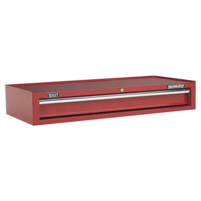 Sealey Mid-Box 1 Drawer with Ball-Bearing Slides Heavy-Duty- Red AP41119 Sealey - Town Tools 