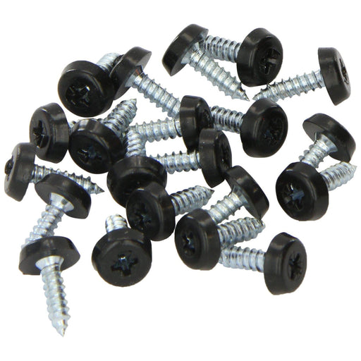 Connect 31544 Number Plate Screw Black No 10 x 3/4 100pc Connect - Town Tools 