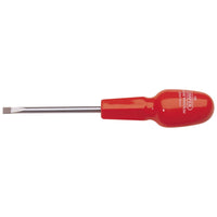 Draper Plain Slot Flared Tip Cabinet Pattern Screwdriver, 5 x 75mm (Sold Loose)