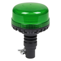 Sealey Warning Beacon SMD LED 12/24V Flexible Spigot Fixing Green WB955LEDG