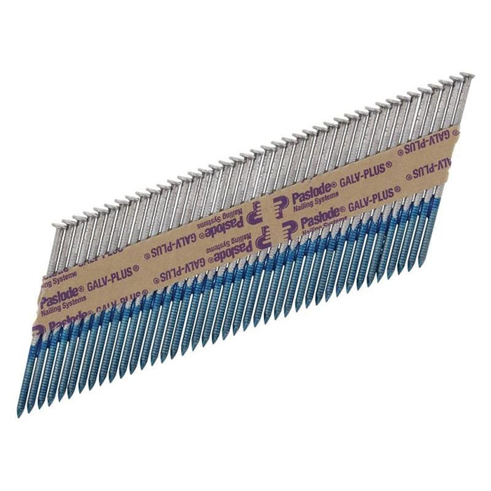 Paslode 3.1 x 63mm IM360 Ring Nails Galv-Plus® Finish Box of 2200 + 2 Fuel Cells Paslode - Town Tools