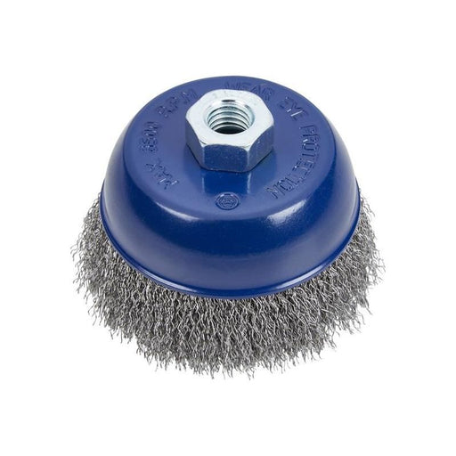 Bluespot Tools Steel Wire Cup Brush 100mm M14 X 2 BlueSpot Tools - Town Tools