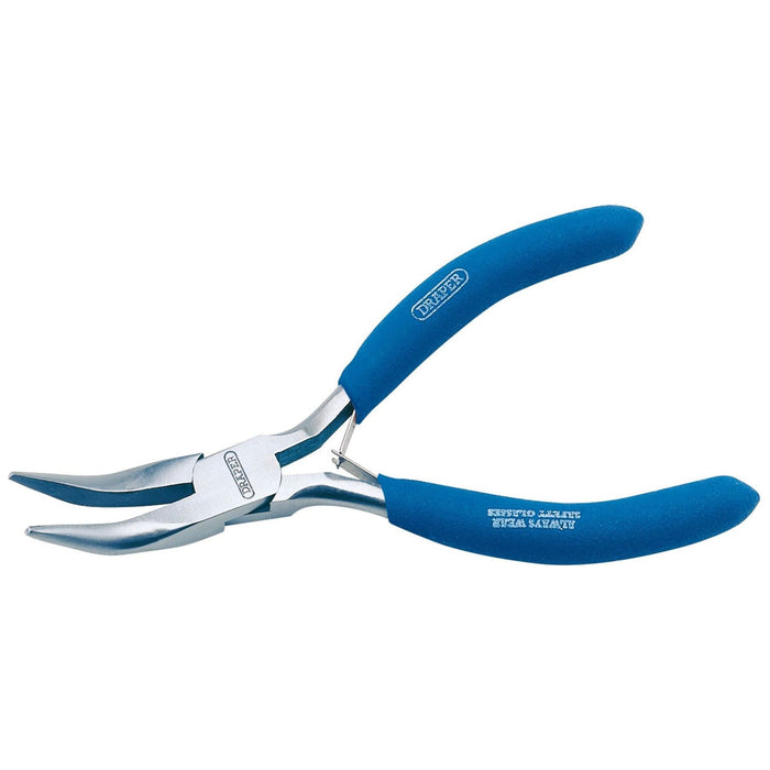 Draper Carbon Steel Bent Nose Pliers, 125mm 60742 Draper - Town Tools 