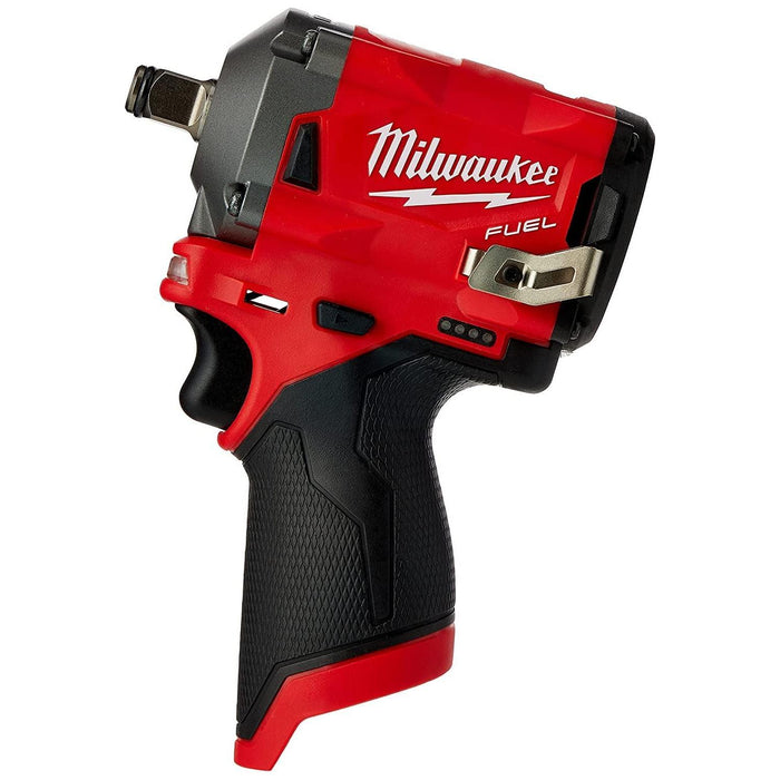 Milwaukee M12 FUEL sub compact 1/2in. impact wrench Milwaukee - Town Tools 