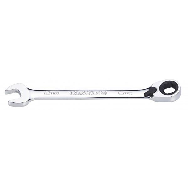 Carlyle Tools Spanner - Reversible Ratcheting - Metric - 12 mm
