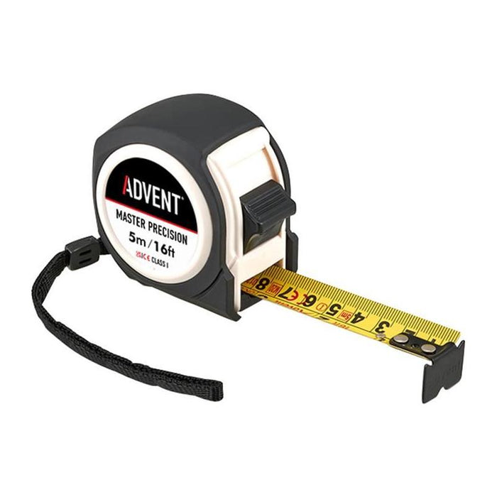 Advent Master Precision Class 1 Tape 5m/16ft (Width 25mm) Advent - Town Tools