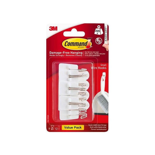 Command™ White Wire Hooks Value Pack (Pack 9) Command™ - Town Tools