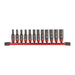 Milwaukee 12 Piece ShockWave 1/4" Drive Impact Socket Set Milwaukee - Town Tools 