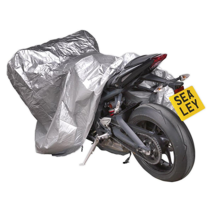 Sealey Motorcycle Cover Medium 2320 x 1000 x 1350mm MCM Sealey - Town Tools 