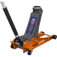 Sealey Trolley Jack 2.25 Tonne Low Profile Rocket Lift Orange 2001LEOR