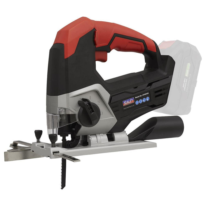 Sealey Cordless Jigsaw 20V SV20 Series Body Only CP20VJS Sealey - Town Tools 