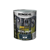 Ronseal Direct to Metal Paint Storm Grey Matt 750ml