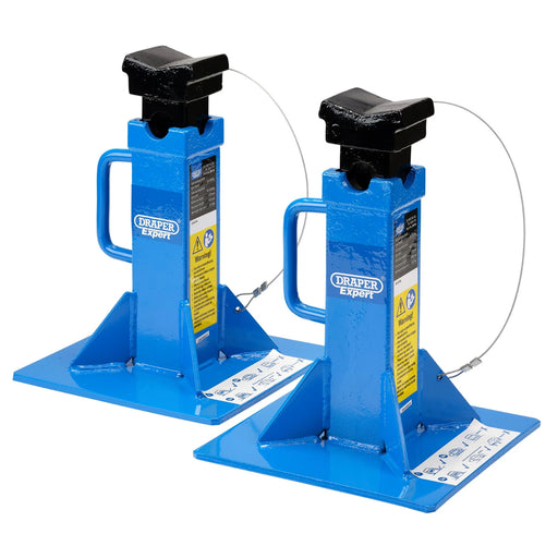Draper Expert Heavy Vehicle Axle Stands, 20 Tonne (Pair) - ASHD20 - image 1