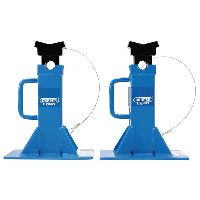 Draper Expert Heavy Vehicle Axle Stands, 20 Tonne (Pair) - ASHD20
