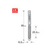 Trend 46/07 x 1/4 TCT 90° Template Profiler 6.3 x 25.4mm Trend - Town Tools
