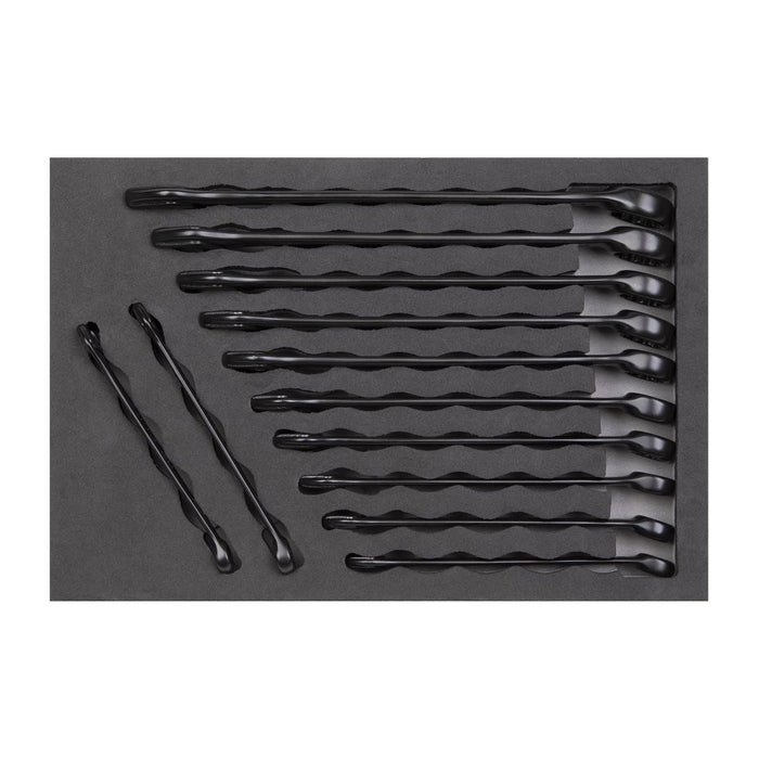 Sealey Combination Spanner Set 12pc Metric Black Series AK63263B Sealey - Town Tools 