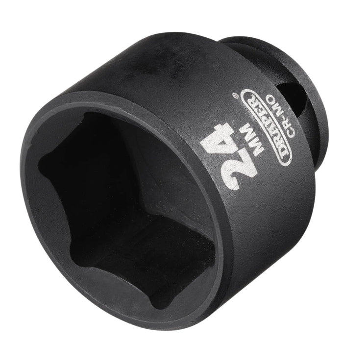 Draper HI-TORQ® Metric Impact Socket, . dr. 11-24mm