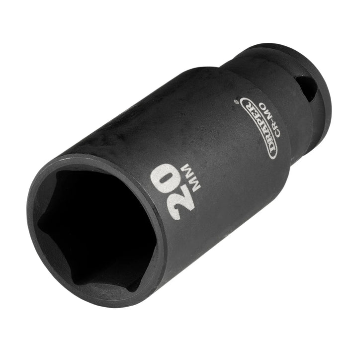 Draper HI-TORQ® Metric Deep Impact Socket, . dr. 20-26mm