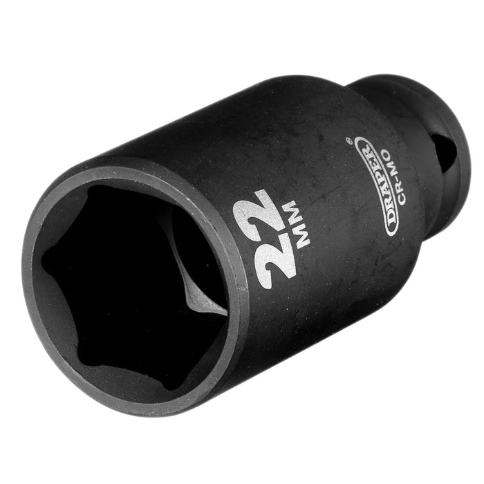 Draper HI-TORQ® Metric Deep Impact Socket, . dr. 20-26mm