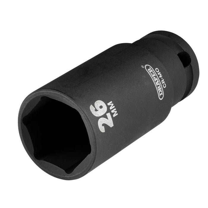 Draper HI-TORQ® Metric Deep Impact Socket, . dr. 20-26mm